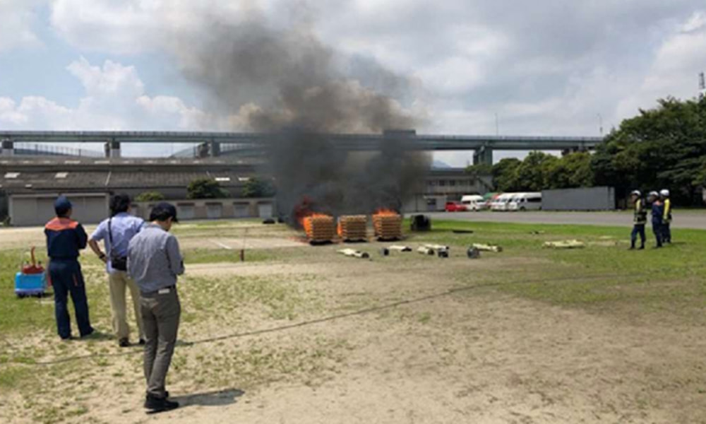 高精度地図を用いた林野火災の消火活動を支援する全天候型映像プラットフォームの開発（令和元年消防庁採択事業）